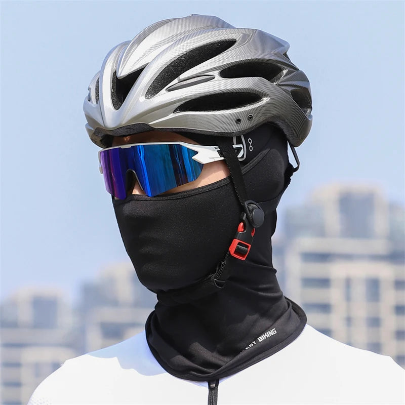 mascara cubre cara ( pasa montaña ) UV Balaclava Men Full Face Mask Bicycle Motorcycle Running Cooling Sport Gear